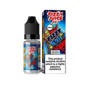 20mg Fizzy Juice 10ml Nic Salts (50VG-50PG) - Flavour: Blue Burst - SilverbackCBD