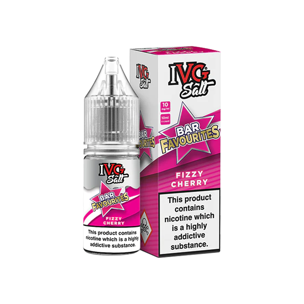 20mg I VG Bar Favourites 10ml Nic Salts (50VG/50PG) - Flavour: Sour Raspberry Pomegranate