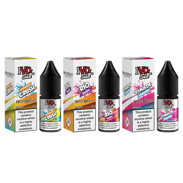 20mg I VG Salts Drinks 10ml Nic Salts (50VG-50PG) - Flavour: Vimade Fusion