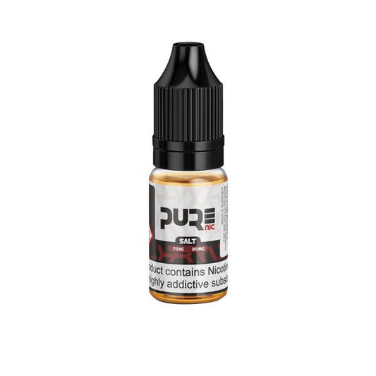 20mg Pure Nic Salt Flavourless 10ml 70VG - SilverbackCBD