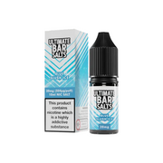 20mg Ultimate Bar Salts 10ml Nic Salts (50VG-50PG) - Flavour: Blue Slush Ice