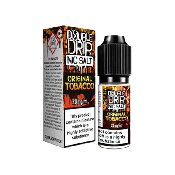 20MG Double Drip 10ML Flavoured Nic Salts E Liquid - Flavour: Berry Ice