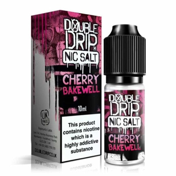 10MG Double Drip 10ML Flavoured Nic Salts E Liquid - Flavour: Berry Ice