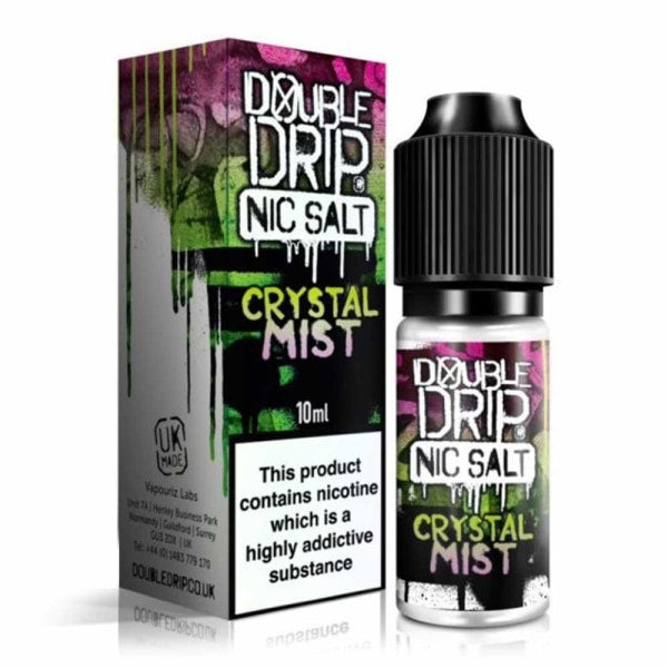 10MG Double Drip 10ML Flavoured Nic Salts E Liquid - Flavour: Berry Ice