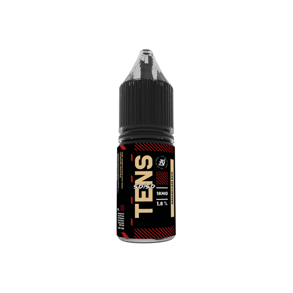 3mg Tens 50/50 10ml (50VG/50PG) - Pack Of 10 - Flavour: Polo Mint