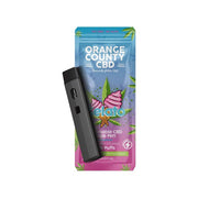 Orange County CBD 600mg CBD Disposable Vape - 1ml 300 Puffs - Flavour: Alien OG - SilverbackCBD