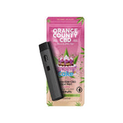 Orange County CBD 600mg CBD Disposable Vape - 1ml 300 Puffs - Flavour: Blueberry Muffin - SilverbackCBD