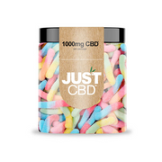 Just CBD 1000mg Gummies - 351g - Flavour: sour worms