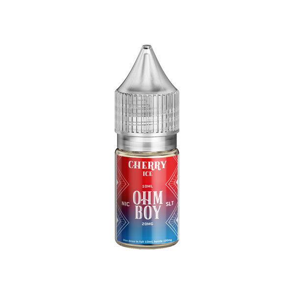 20mg Ohm Boy SLT 10ml Nic Salt (50VG/50PG) - Flavour: Cherry Ice