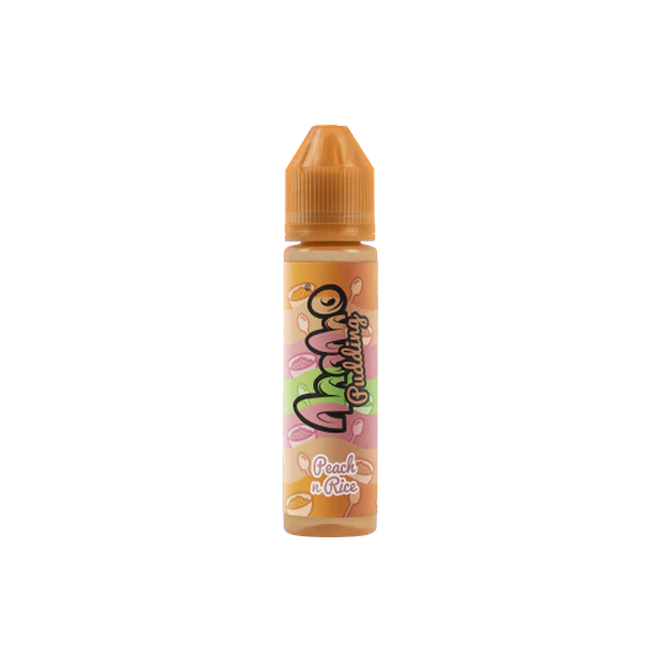 Momo Pudding 50ml Shortfill 0mg (70VG/30PG) - Flavour: Peach ’N’ Rice