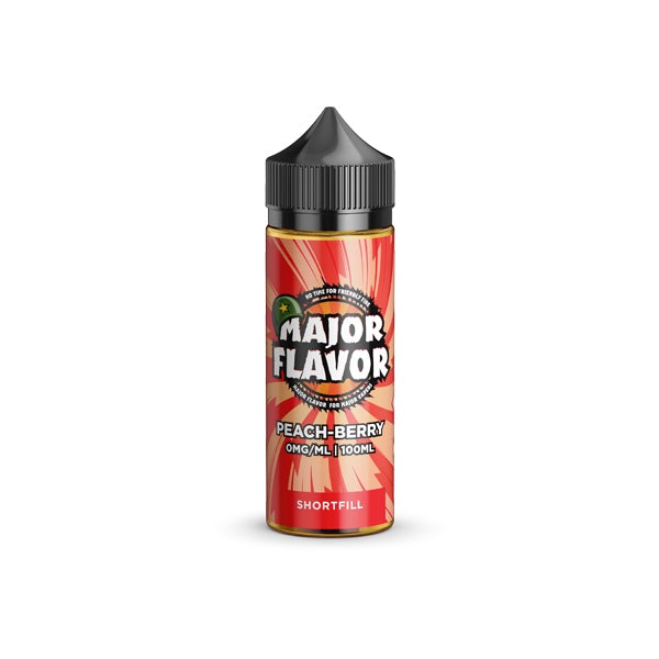 Major Flavor 100ml Shortfill 0mg (70VG-30PG) - Flavour: Kandy Kane - SilverbackCBD