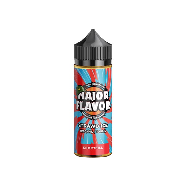 Major Flavor 100ml Shortfill 0mg (70VG-30PG) - Flavour: Kandy Kane - SilverbackCBD