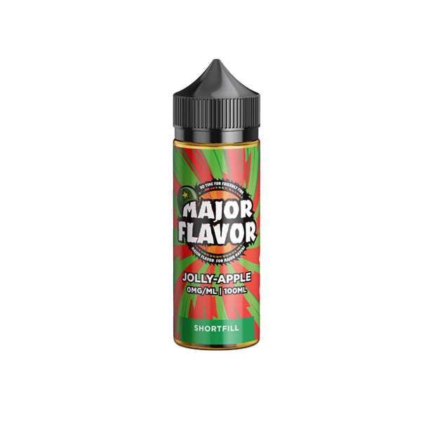 Major Flavor 100ml Shortfill 0mg (70VG-30PG) - Flavour: Kandy Kane - SilverbackCBD