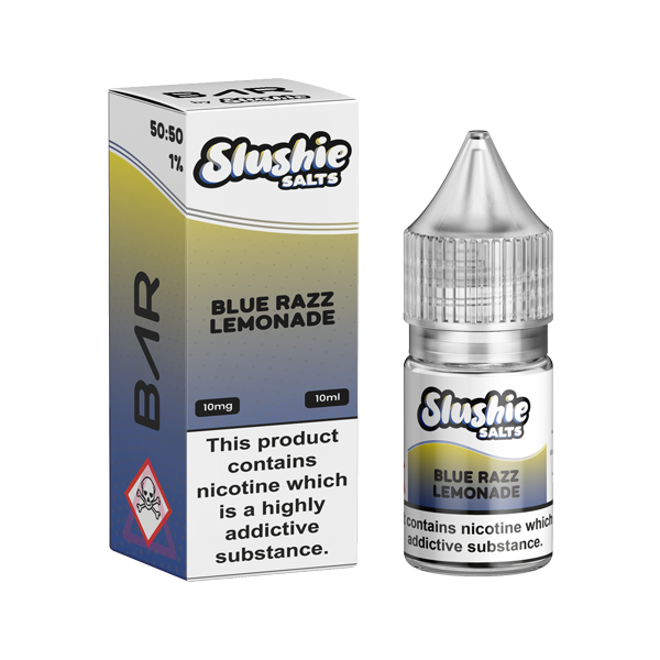 10mg Bar By Slushie 10ml Nic Salts (50VG-50PG) - Flavour: Menthol