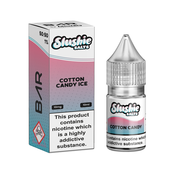 10mg Bar By Slushie 10ml Nic Salts (50VG-50PG) - Flavour: Menthol