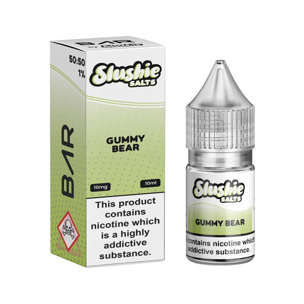 10mg Bar By Slushie 10ml Nic Salts (50VG-50PG) - Flavour: Menthol