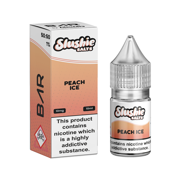 10mg Bar By Slushie 10ml Nic Salts (50VG-50PG) - Flavour: Menthol