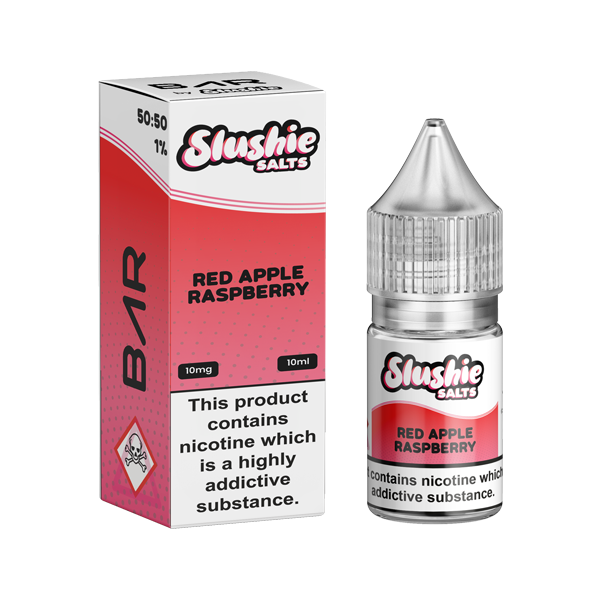 10mg Bar By Slushie 10ml Nic Salts (50VG-50PG) - Flavour: Menthol