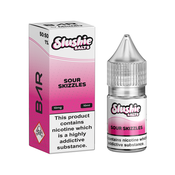 10mg Bar By Slushie 10ml Nic Salts (50VG-50PG) - Flavour: Menthol