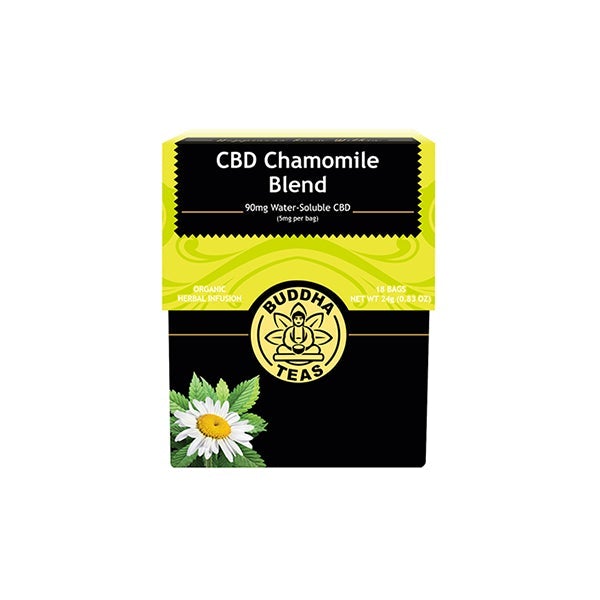 Buddha Teas 5mg CBD Tea Bags - Chamomile Blend - SilverbackCBD
