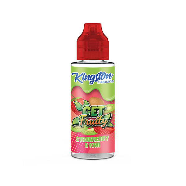 Kingston Get Fruity 100ml Shortfill 0mg (70VG-30PG) - Flavour: Watermelon Lime & Mint