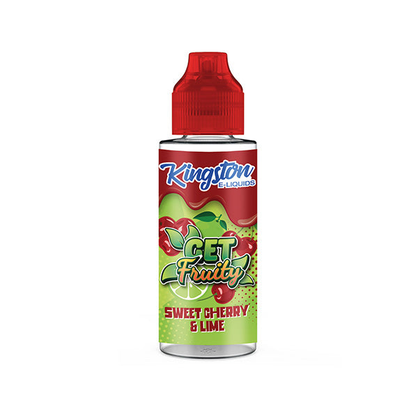 Kingston Get Fruity 100ml Shortfill 0mg (70VG-30PG) - Flavour: Sweet Cherry & Lime