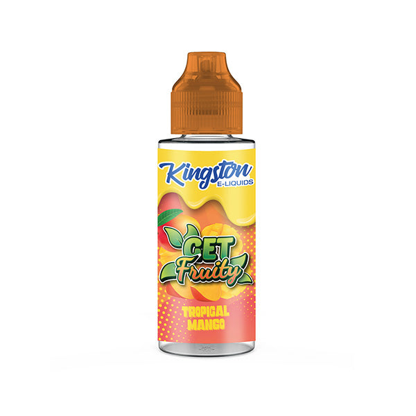 Kingston Get Fruity 100ml Shortfill 0mg (70VG-30PG) - Flavour: Tropical Mango