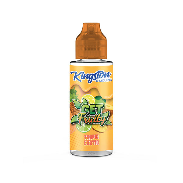 Kingston Get Fruity 100ml Shortfill 0mg (70VG-30PG) - Flavour: Tropical Mango