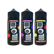 Pod 100 Series 100ml Shortfill 0mg (50VG/50PG) - Flavour: Bubble Grape