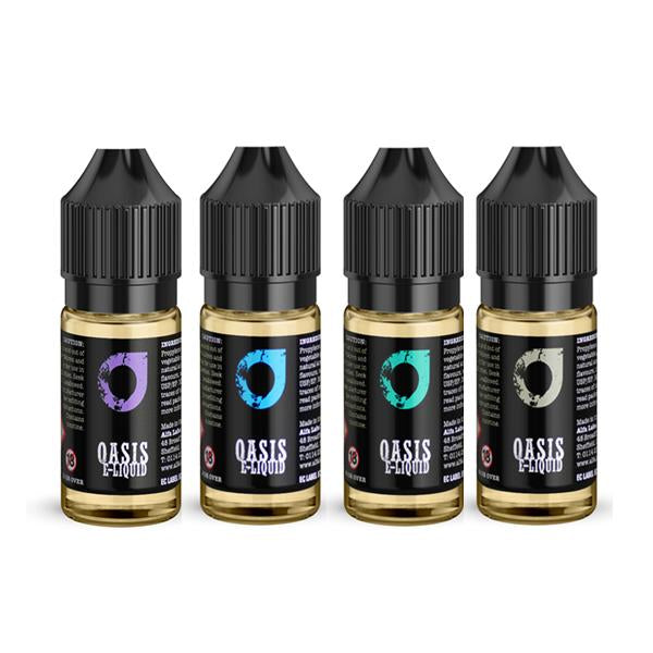 Oasis By Alfa Labs 3MG 10ML (50PG-50VG) - Flavour: Strawberry Fields - SilverbackCBD