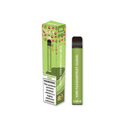20mg Top Bar EE 600 Disposable Vape Device 600 Puffs - Flavour: Strawberry Kiwi