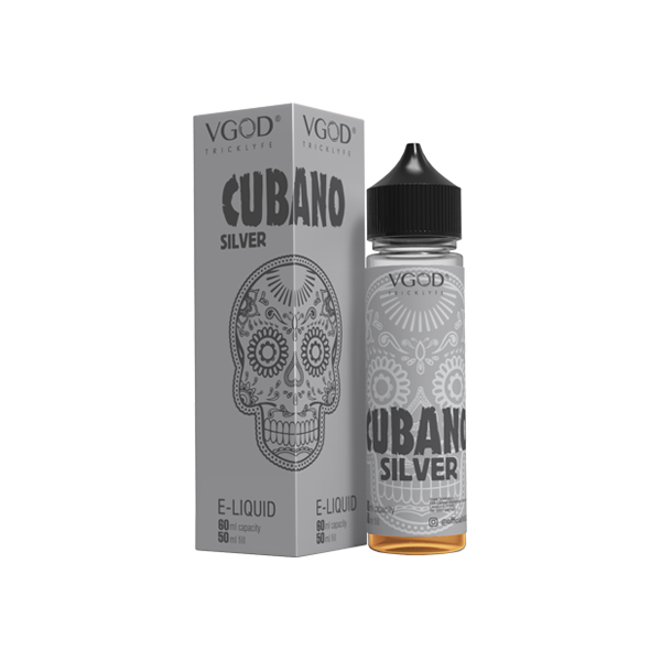 VGOD 50ml Shortfill 0mg (70VG/30PG) - Flavour: Cubano