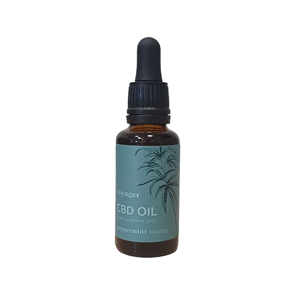 Voyager 2000mg CBD Oil 30ml - Flavour: Peppermint