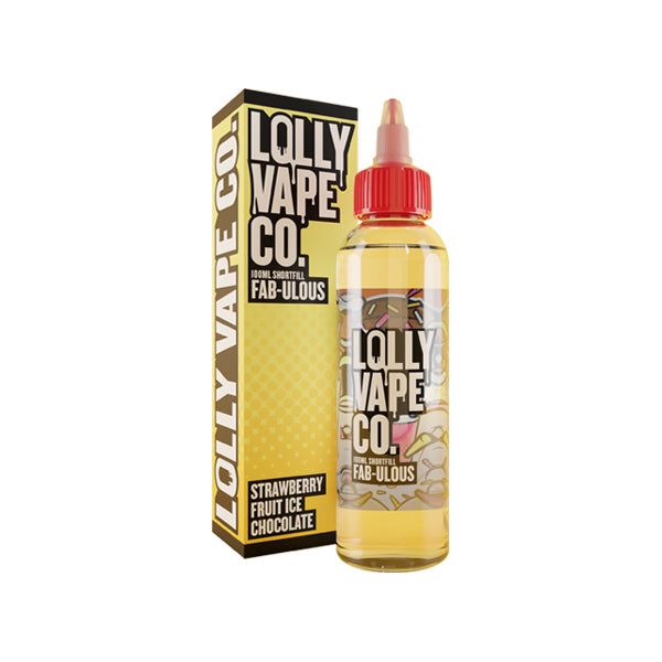 Lolly Vape Co 100ml Shortfill 0mg (80VG-20PG) - Flavour: Twist-it