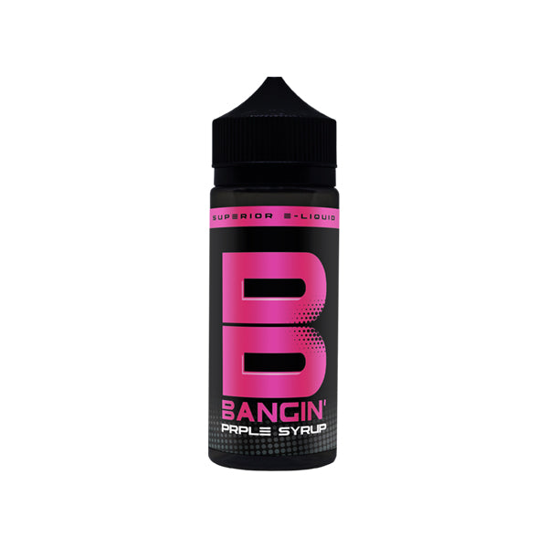 Bangin' 100ml Shortfill 0mg (80VG-20PG) - Flavour: Purple Syrup