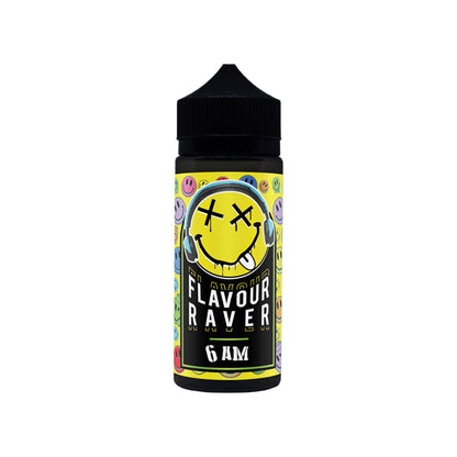 Flavour Raver 100ml Shortfill 0mg (80VG-20PG) - Flavour: 6am