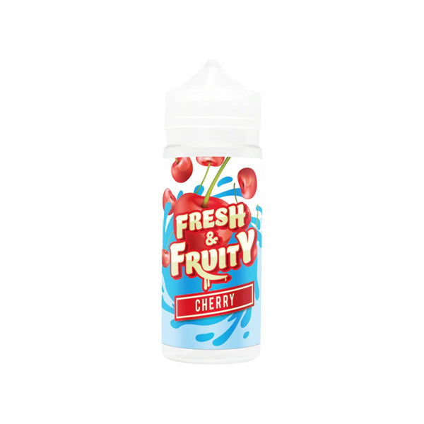 Fresh & Fruity 100ml Shortfill 0mg (80VG-20PG) - Flavour: Watermelon Cherry Chill