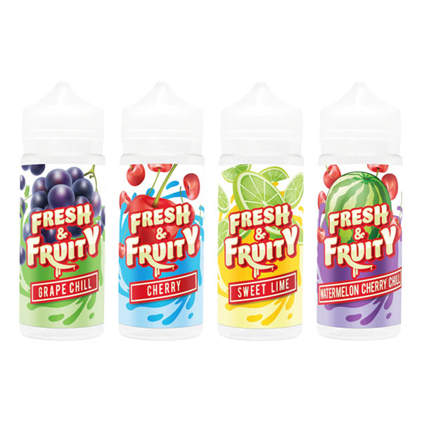 Fresh & Fruity 100ml Shortfill 0mg (80VG-20PG) - Flavour: Sweet Lime