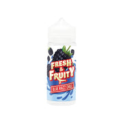 Fresh & Fruity 100ml Shortfill 0mg (80VG-20PG) - Flavour: Blue Razz Chill