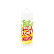 Fresh & Fruity 100ml Shortfill 0mg (80VG-20PG) - Flavour: Sweet Lime