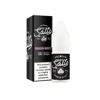 10mg Got Salts 10ml Nic Salts (50VG-50PG) - Flavour: Mango Ice