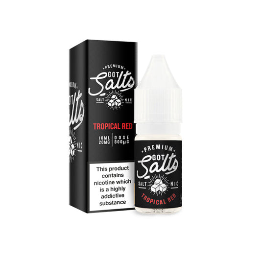 10mg Got Salts 10ml Nic Salts (50VG-50PG) - Flavour: Polar