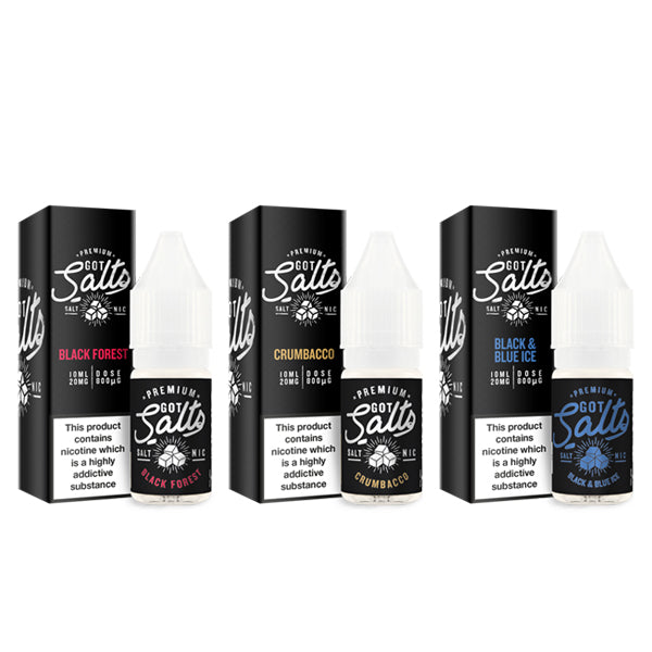 10mg Got Salts 10ml Nic Salts (50VG-50PG) - Flavour: Mango Ice