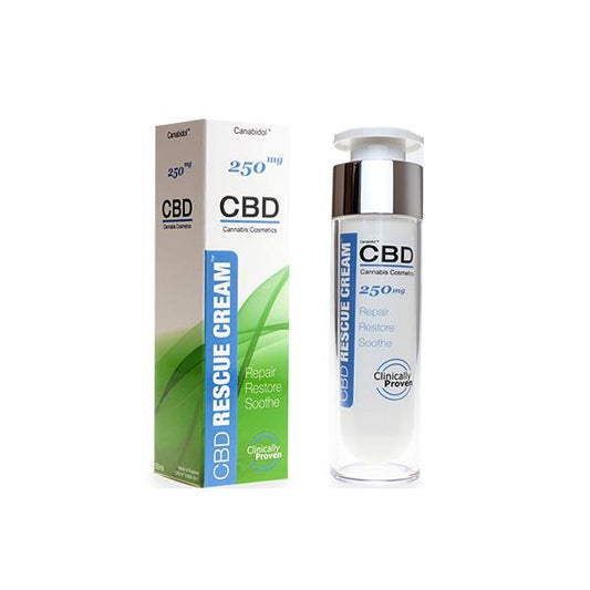 Canabidol 250mg CBD Rescue Cream 50ml - SilverbackCBD