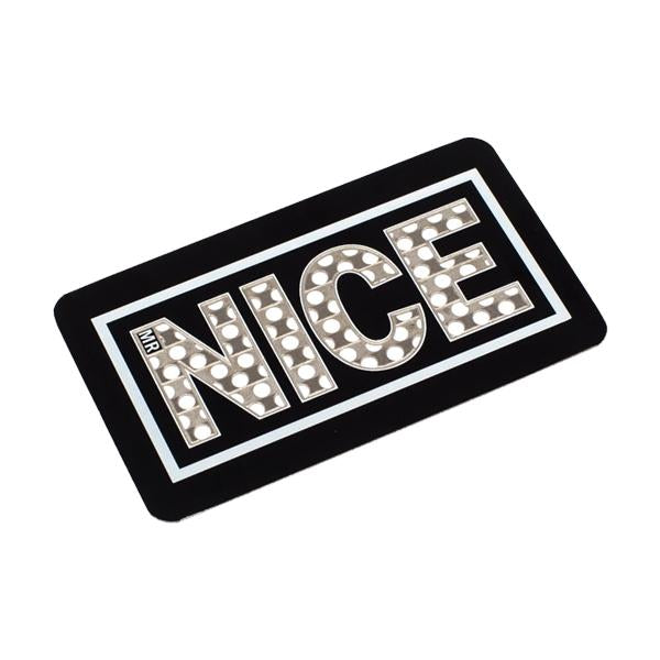 Mr Nice Stay Nice Grinder Card - Black - SilverbackCBD