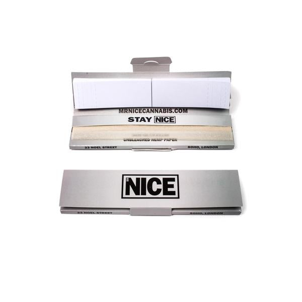 Mr Nice King Size Logo Rolling Papers - SilverbackCBD