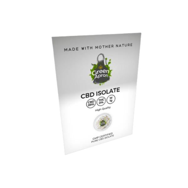 Green Apron 99% CBD Isolate 1g - SilverbackCBD