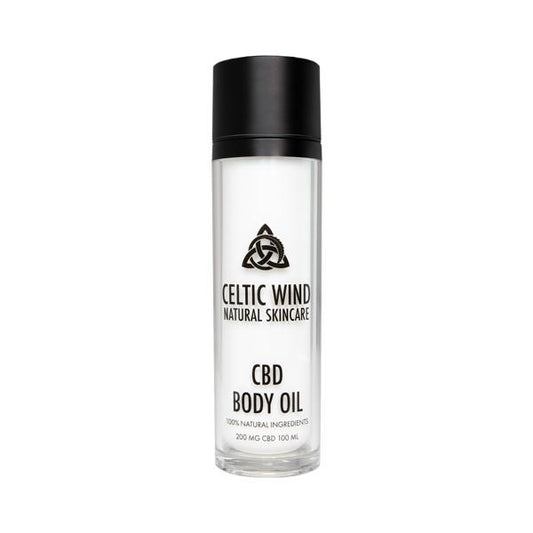Celtic Wind Crops 200mg CBD Body Oil - 100ml (Buy One Get One Free) - SilverbackCBD