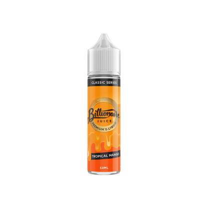 Billionaire Juice Classic Series 0ml Shortfill 0mg (70VG/30PG) - Flavour: Tropical Mango