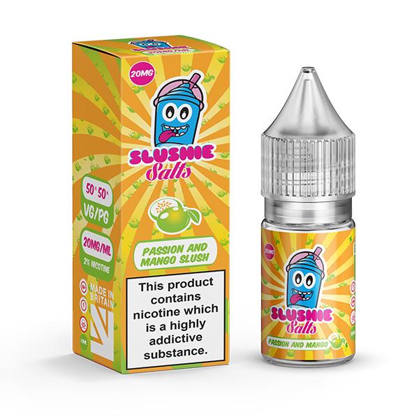 20mg Slushie by Liqua Vape 10ml Flavoured Nic Salts - Size: Rainbow Slush - SilverbackCBD